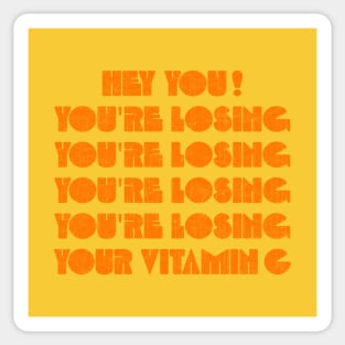 CAN VITAMIN C Sticker